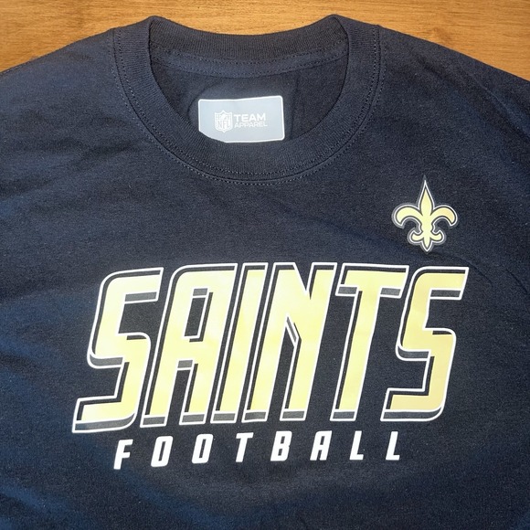 Other - NEW New Orleans Saints T Shirt Men's Size Medium Black NFL
